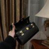 Balmain original single cowhide genuine leather  Women's Bag-19cm with original box free shipping