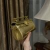 Balmain original single cowhide genuine leather  Women's Bag-19cm with original box free shipping