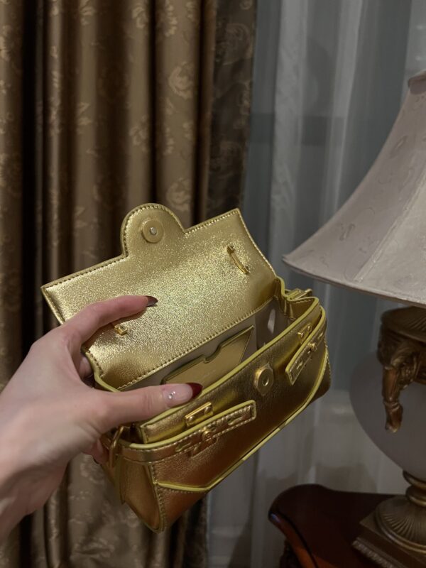 Balmain original single cowhide genuine leather  Women's Bag-19cm with original box free shipping
