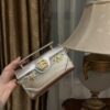Balmain original single cowhide genuine leather  Women's Bag-19cm with original box free shipping