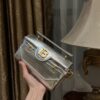 Balmain original single cowhide genuine leather  Women's Bag-19cm with original box free shipping