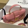 Balmain original single cowhide genuine leather  Women's Bag-26cm with original box free shipping