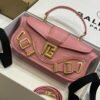 Balmain original single cowhide genuine leather  Women's Bag-26cm with original box free shipping