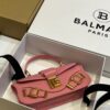 Balmain original single cowhide genuine leather  Women's Bag-26cm with original box free shipping