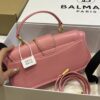Balmain original single cowhide genuine leather  Women's Bag-26cm with original box free shipping