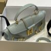 Balmain original single cowhide genuine leather  Women's Bag-26cm with original box free shipping