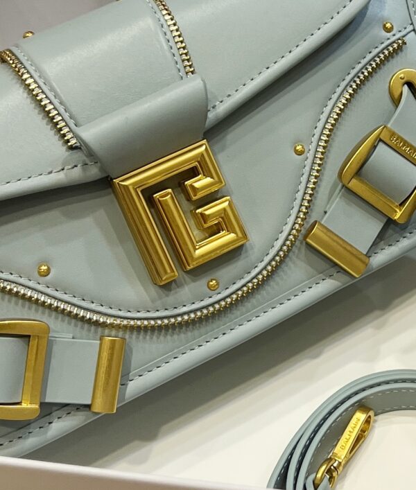 Balmain original single cowhide genuine leather  Women's Bag-26cm with original box free shipping