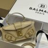 Balmain original single cowhide genuine leather  Women's Bag-26cm with original box free shipping