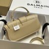 Balmain original single cowhide genuine leather  Women's Bag-26cm with original box free shipping