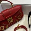 Balmain original single cowhide genuine leather  Women's Bag-26cm with original box free shipping