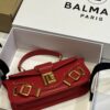 Balmain original single cowhide genuine leather  Women's Bag-26cm with original box free shipping