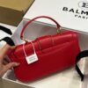 Balmain original single cowhide genuine leather  Women's Bag-26cm with original box free shipping