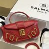 Balmain original single cowhide genuine leather  Women's Bag-26cm with original box free shipping