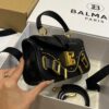 Balmain original single cowhide genuine leather  Women's Bag-26cm with original box free shipping
