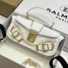 Balmain original single cowhide genuine leather  Women's Bag-26cm with original box free shipping
