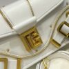 Balmain original single cowhide genuine leather  Women's Bag-26cm with original box free shipping