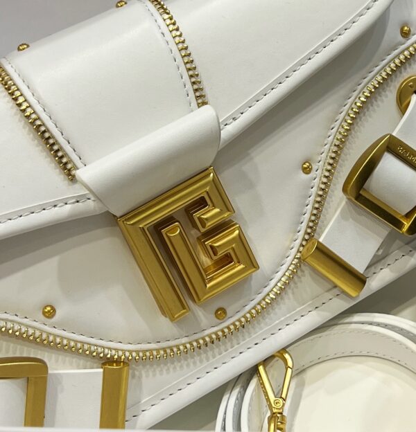 Balmain original single cowhide genuine leather  Women's Bag-26cm with original box free shipping