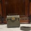 Balmain original single cowhide genuine leather  Women's Bag-23cm  with original box free shipping