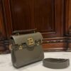 Balmain original single cowhide genuine leather  Women's Bag-23cm  with original box free shipping