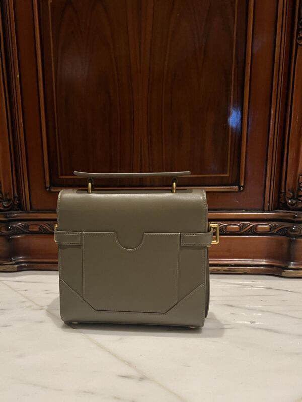 Balmain original single cowhide genuine leather  Women's Bag-23cm  with original box free shipping
