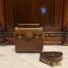 Balmain original single cowhide genuine leather  Women's Bag-23cm  with original box free shipping