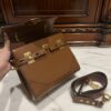Balmain original single cowhide genuine leather  Women's Bag-23cm  with original box free shipping