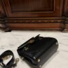 Balmain original single cowhide genuine leather  Women's Bag-23cm Black with original box free shipping