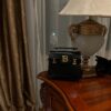 Balmain original single cowhide genuine leather  Women's Bag-23cm Black with original box free shipping