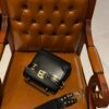 Balmain original single cowhide genuine leather  Women's Bag-23cm Black with original box free shipping