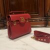 Balmain original single cowhide genuine leather  Women's Bag-23cm with original box free shipping