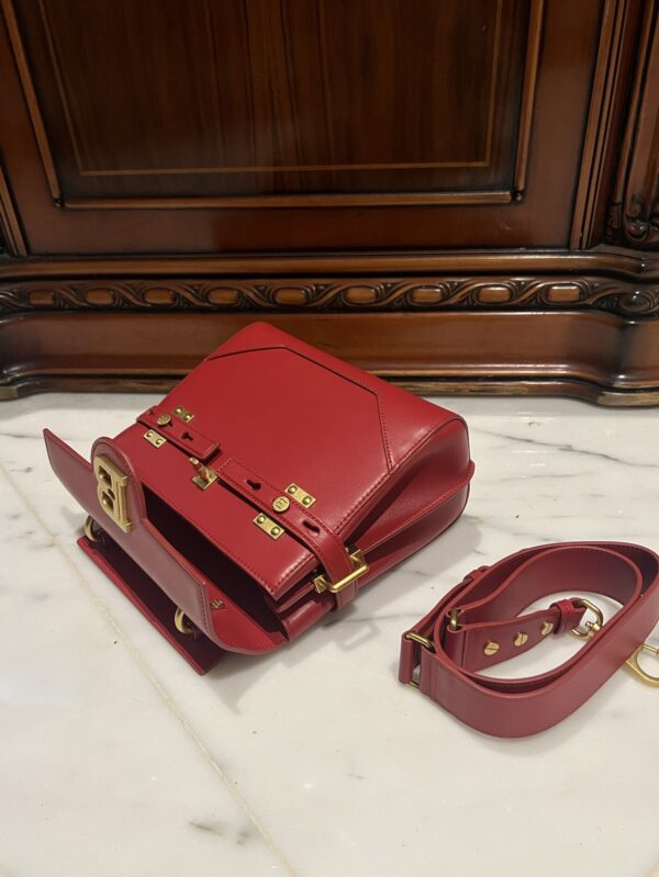 Balmain original single cowhide genuine leather  Women's Bag-23cm with original box free shipping