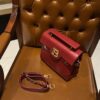 Balmain original single cowhide genuine leather  Women's Bag-23cm with original box free shipping