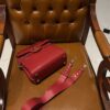 Balmain original single cowhide genuine leather  Women's Bag-23cm with original box free shipping