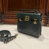 Balmain original single cowhide genuine leather  Women's Bag-23cm  with original box free shipping