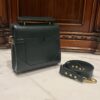 Balmain original single cowhide genuine leather  Women's Bag-23cm  with original box free shipping