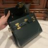 Balmain original single cowhide genuine leather  Women's Bag-23cm  with original box free shipping