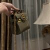 Balmain original single cowhide genuine leather mini  Women's Bag-10cm  with original box free shipping