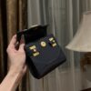 Balmain original single cowhide genuine leather mini  Women's Bag-10cm  with original box free shipping
