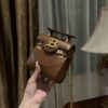 Balmain original single cowhide genuine leather mini  Women's Bag-10cm  with original box free shipping
