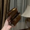 Balmain original single cowhide genuine leather mini  Women's Bag-10cm  with original box free shipping