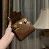 Balmain original single cowhide genuine leather mini  Women's Bag-10cm  with original box free shipping