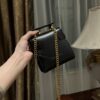 Balmain original single cowhide genuine leather mini  Women's Bag-10cm  with original box free shipping