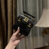 Balmain original single cowhide genuine leather mini  Women's Bag-10cm  with original box free shipping