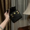 Balmain original single cowhide genuine leather mini  Women's Bag-10cm  with original box free shipping