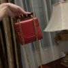 Balmain original single cowhide genuine leather mini  Women's Bag-10cm  with original box free shipping