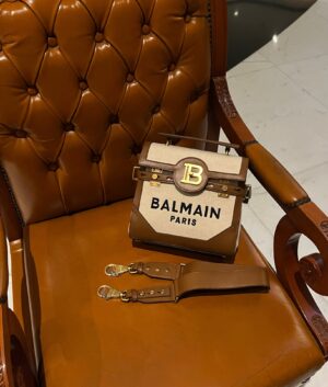 Balmain original single Women's Bag-23cm with original box free shipping