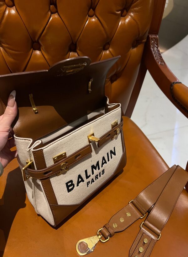 Balmain original single Women's Bag-23cm with original box free shipping