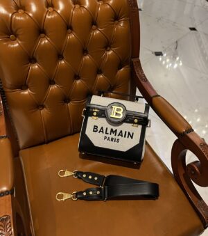 Balmain original single Women's Bag-23cm with original box free shipping