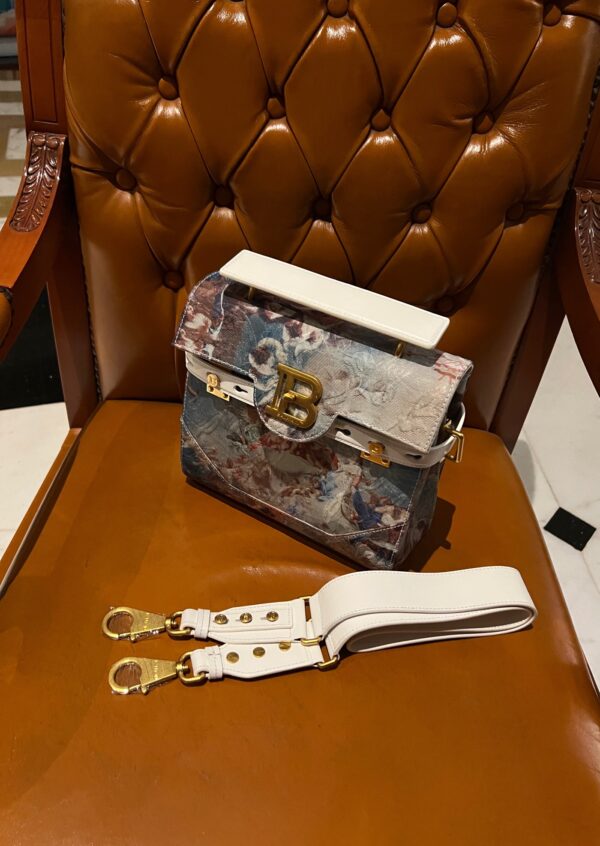 Balmain original single Women's Bag-23cm with original box free shipping