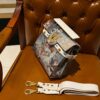 Balmain original single Women's Bag-23cm with original box free shipping